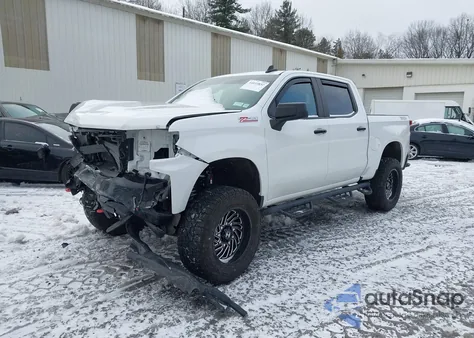 2021 Chevrolet Silverado 1500 4Wd Short Bed Lt Trail Boss from USA, damaged, VIN 3GCPYFEDXMG347939